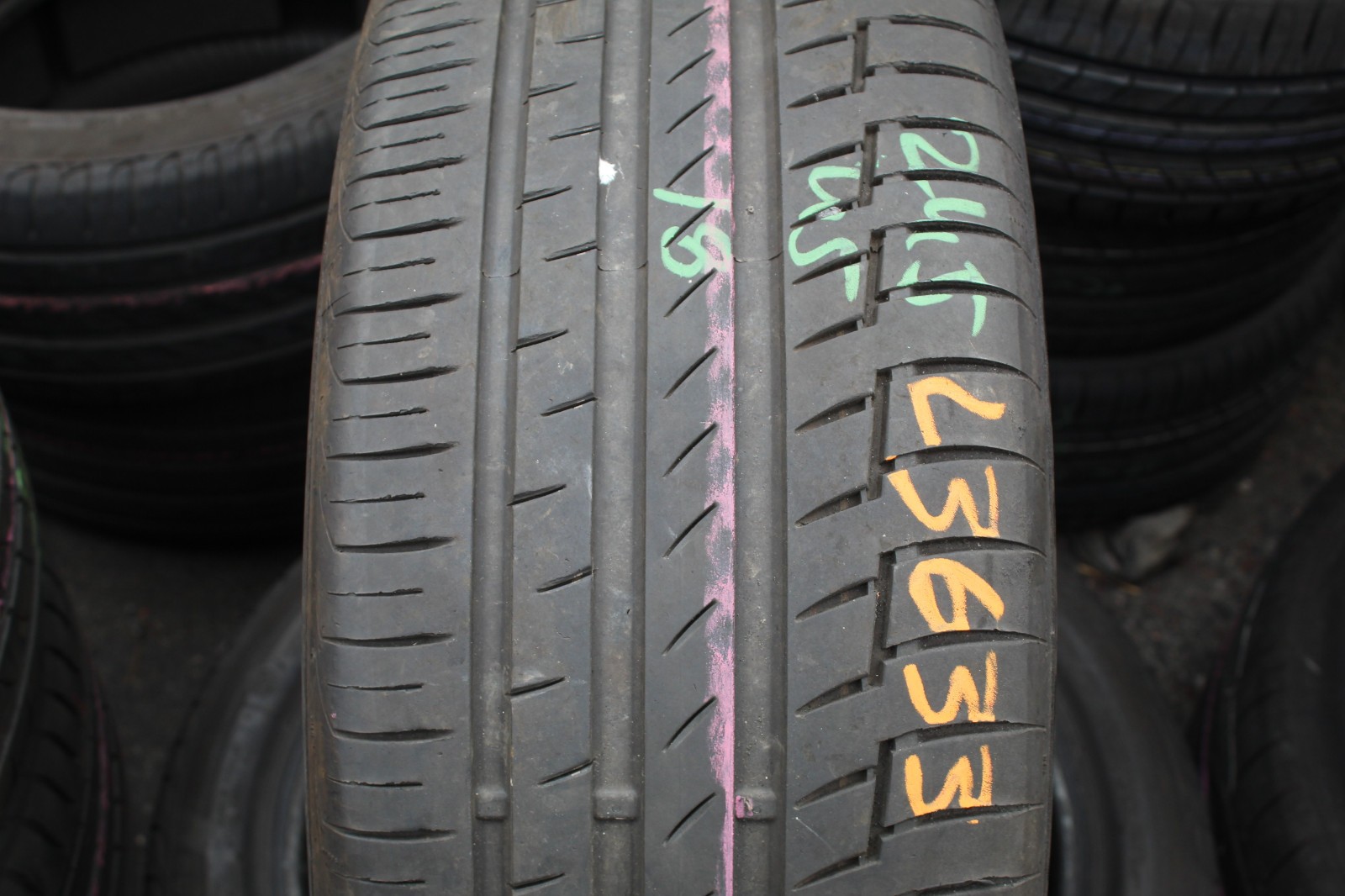 245 45 18 Continental, PC 6, XL, 103Y, x1 Single Tyre 6.0mm (F1_tyres) L3633