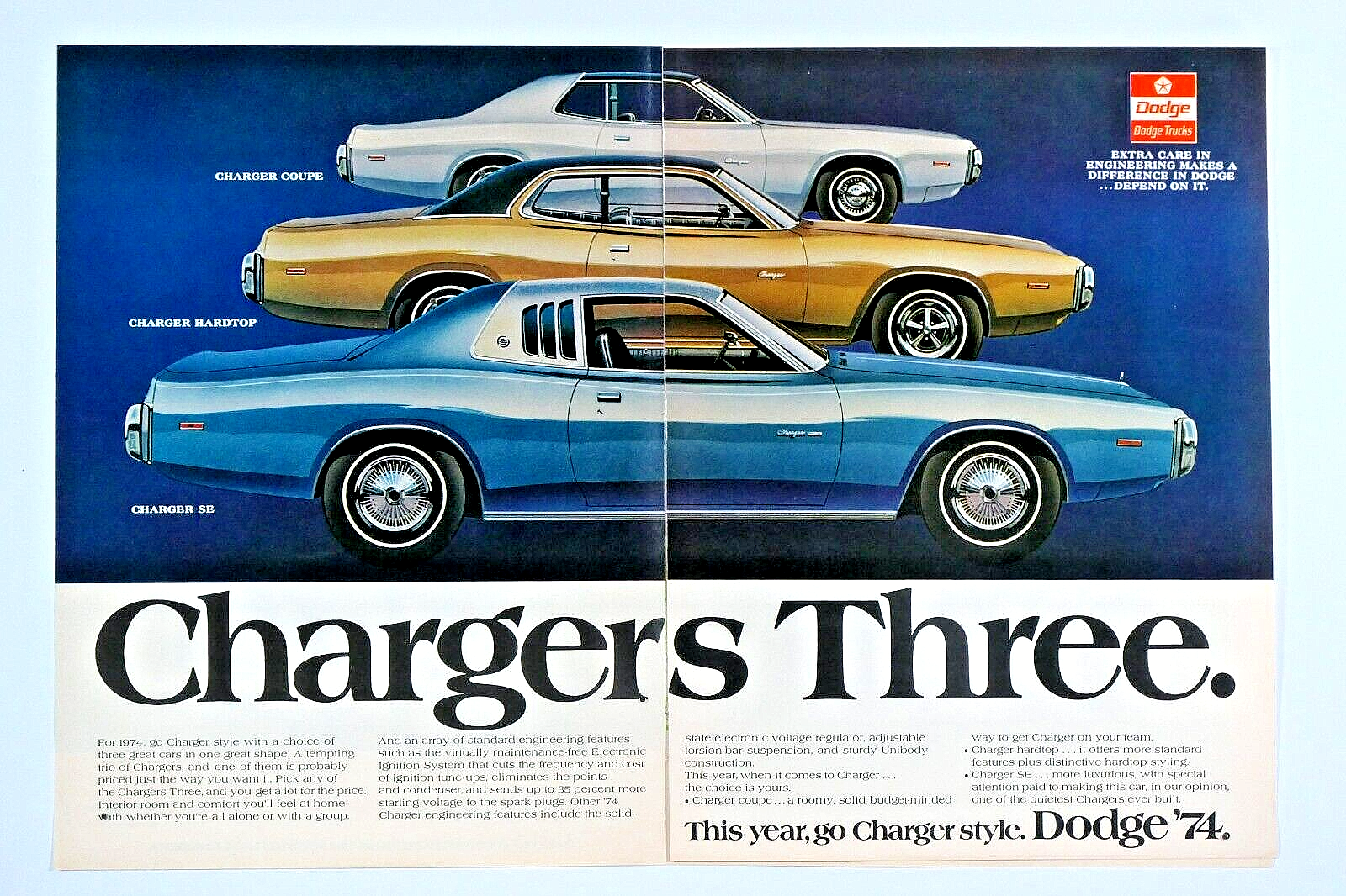 DODGE CHARGER 1966-1974 の雑誌 DODGE CHARGER 1966-1974 の雑誌（46 Car ideas | layout design