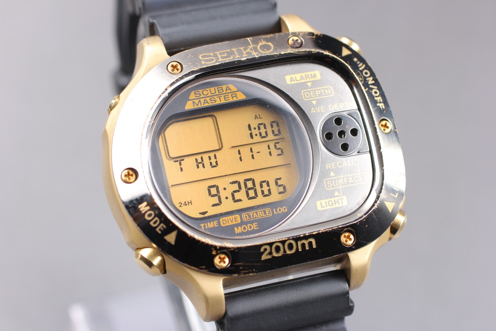 Read【AS-IS】 Vintage SEIKO SCUBA MASTER Diver 200M M725
