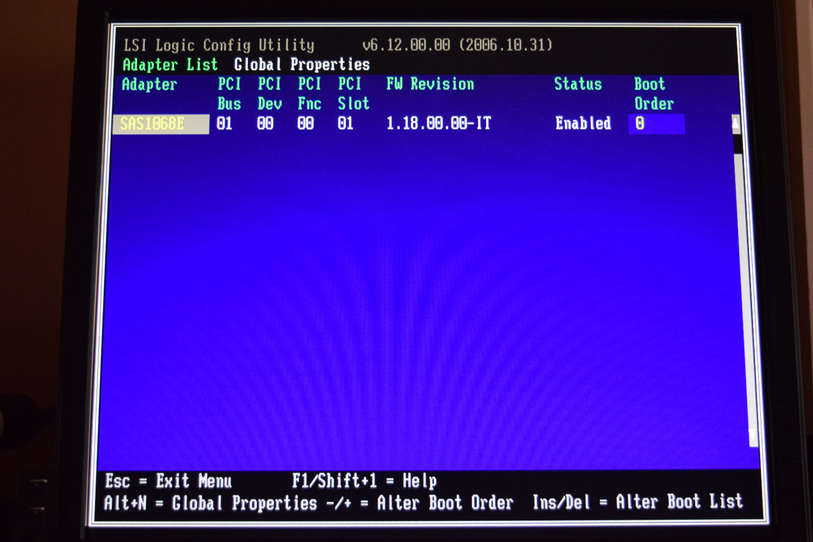 LSI Logic SAS3801E PCI-E 3GB MiniSAS 8-Port Host Bus Adapter with 2x SFF-8088