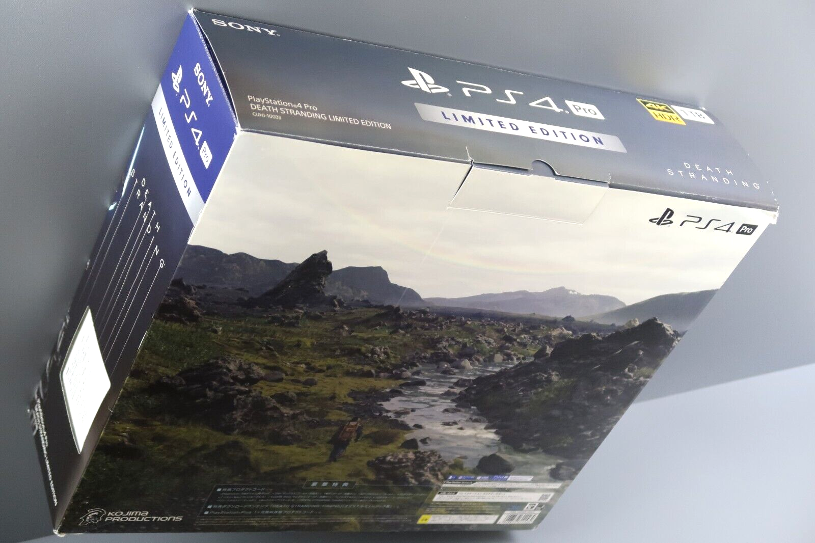 PS4 PlayStation 4 Pro DEATH STRANDING LIMITED EDITION CUHJ-10033 W/box Japan