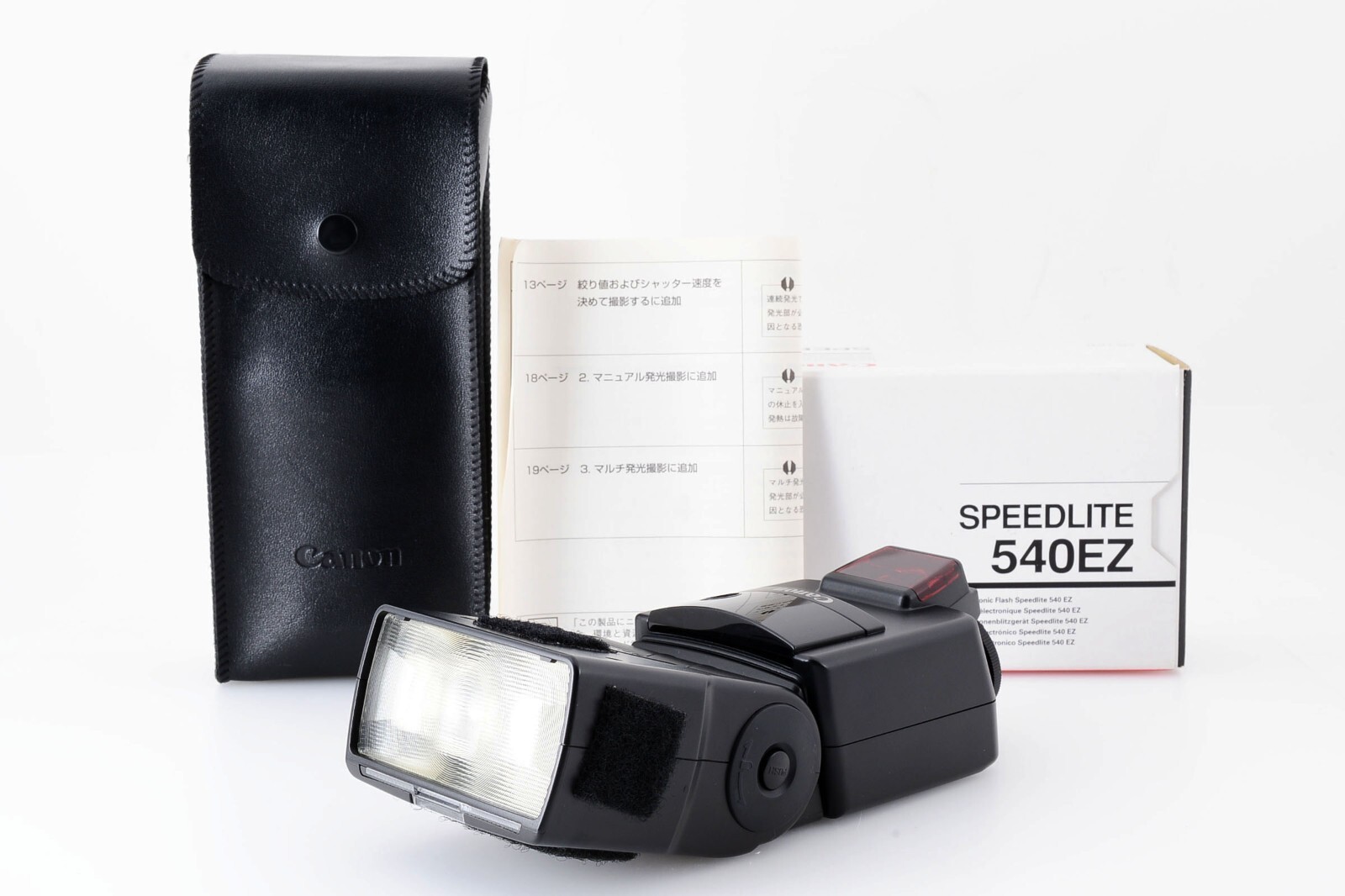 Near MINT w/Box ] Canon 540EZ SPEEDLITE From JAPAN 5302 #108