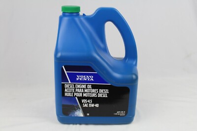 Volvo Penta New OEM VDS-4.5 Diesel Engine Oil SAE 15W-40 1 Gallon, 23219274