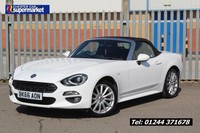 2016 Fiat 124 Spider 1.4 MultiAir Lusso Plus Euro 6 2dr CONVERTIBLE Petrol Manua