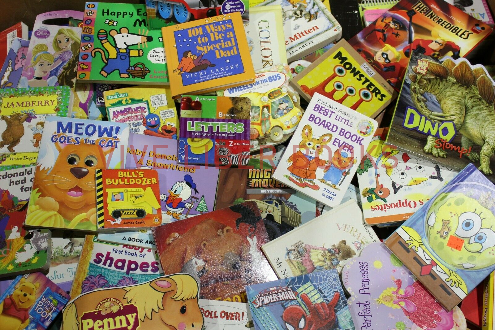 Lot of 20 - Board Books for Children's/ Kids/ Toddler Babies/Preschool/Daycare