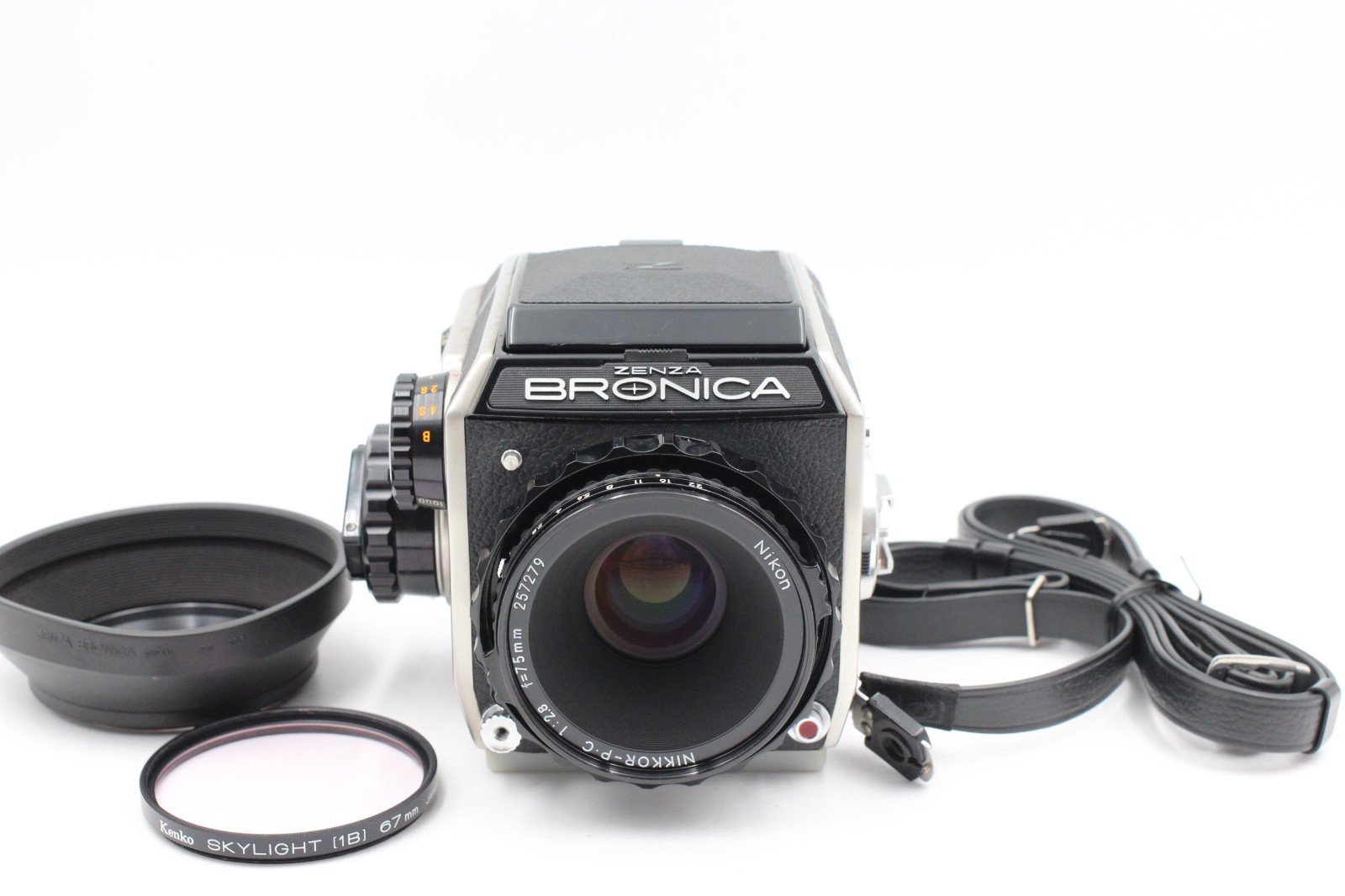 ZENZA BRONIKA ゼンザブロニカ NIKKOR-P 75mm F1.8 Amazon | Zenza Bronica S2 with Nikkor-P 75mm F2.8 ブロニカ