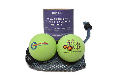 Yoga Tune Up Tune Up Fitness Jill Miller's Massage Therapy Balls  GREEN NEW SET