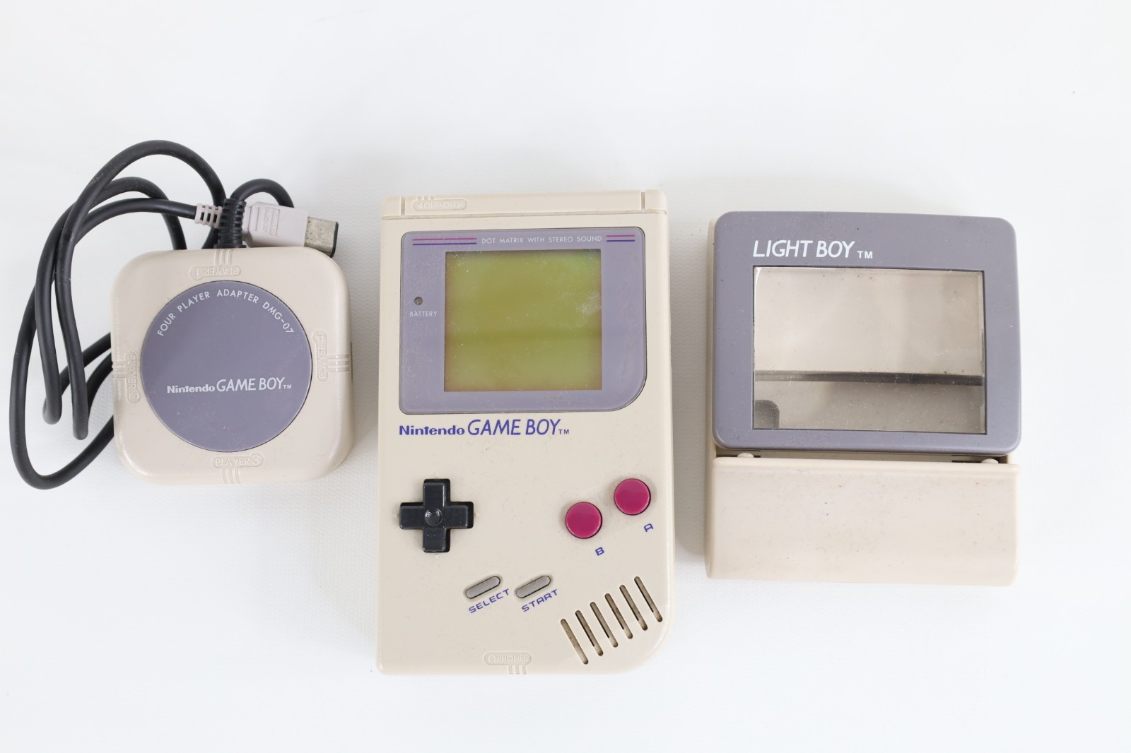 AS IS Vtg 80s Nintendo Gameboy Handheld Video Game Adapter
