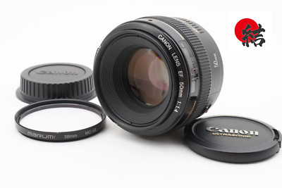 Canon EF 50mm f/1.4 USM Standard Prime AF Lens with cap from Japan [Excellent++]