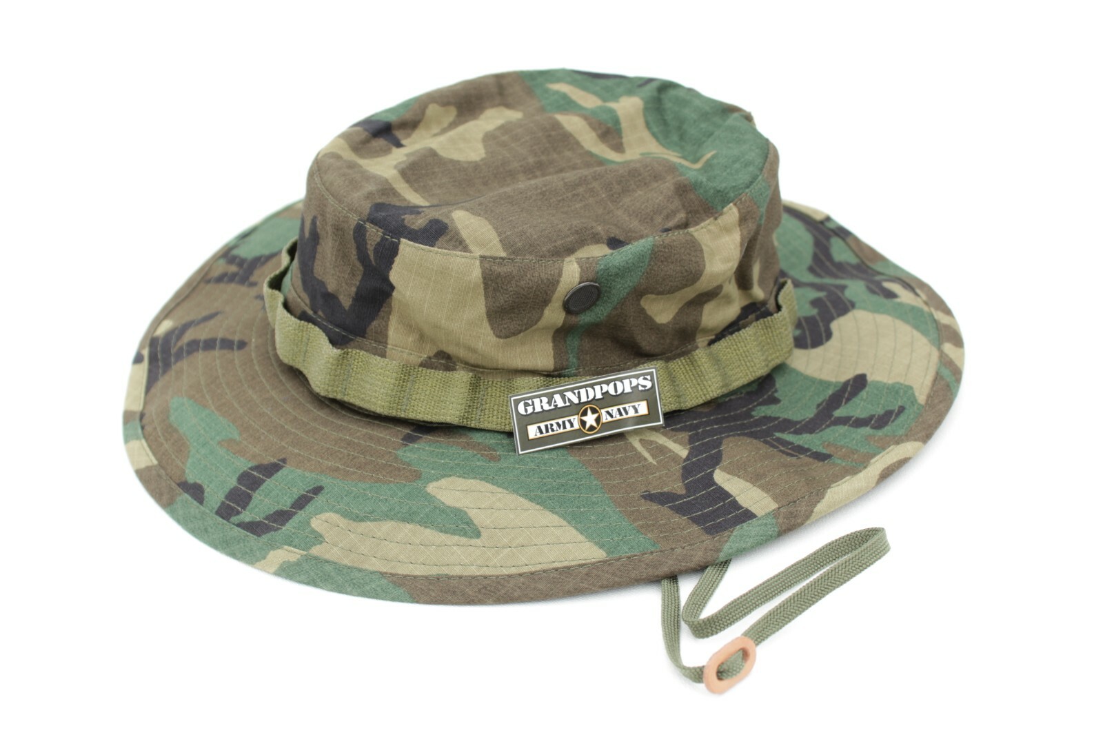 sesamo様US HAT CAMOUFLAGE 7 1/2 New US Military Woodland Camo Camouflage USGI Patrol Cap Hat