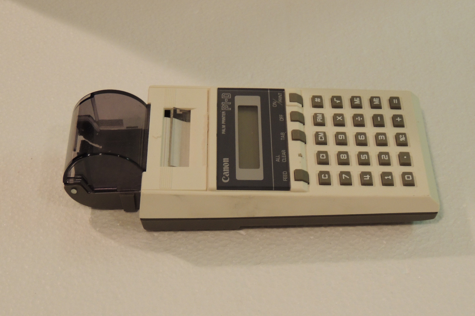 Canon P1-D Handheld Printing Calculator Palm Printer