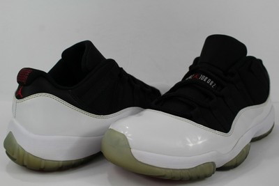 jordan retro 11 low black and white