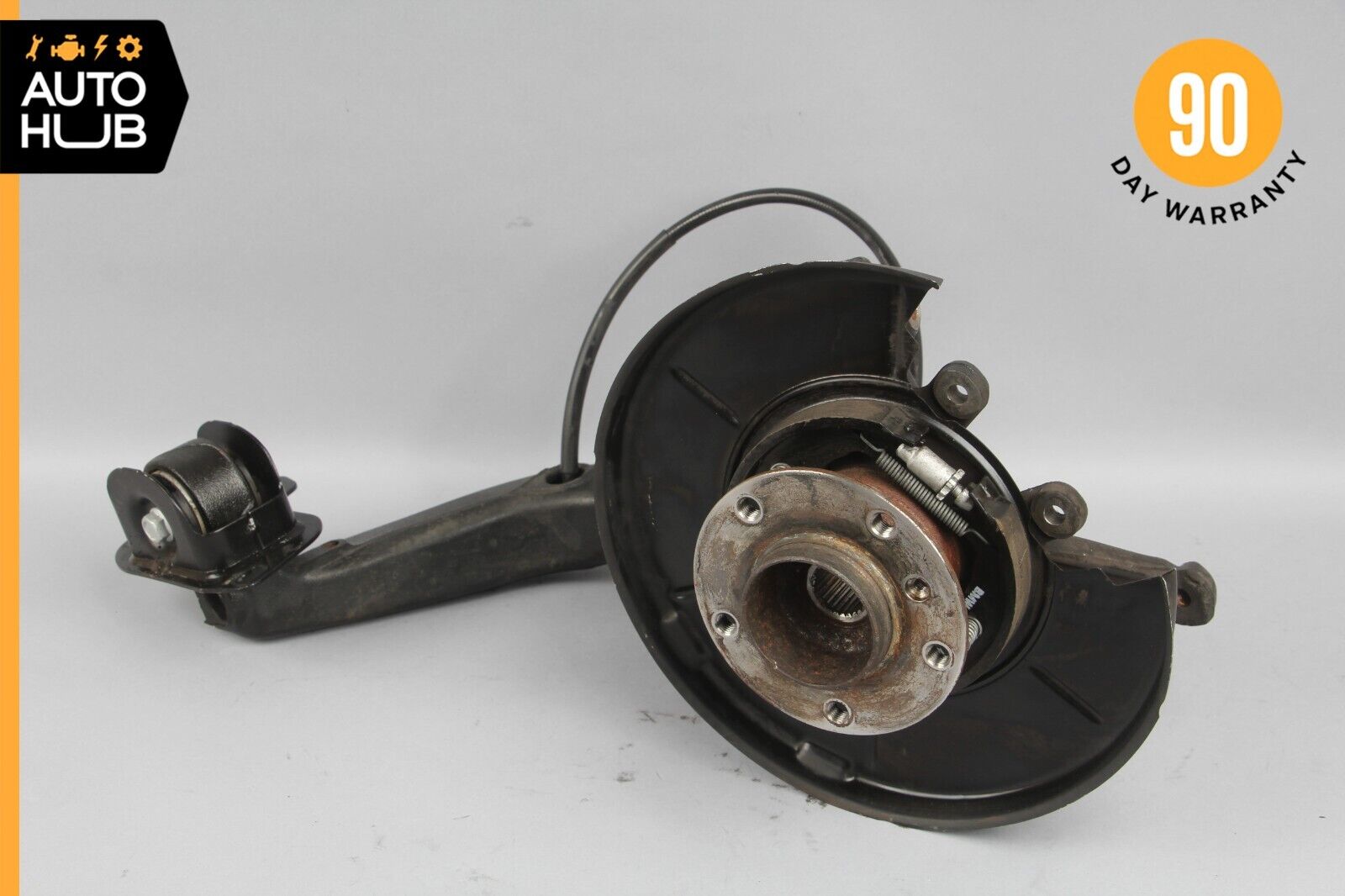 03-08 BMW E85 E86 Rear Left Driver Side Spindle Knuckle Hub 03-08 BMW E85 E86 Rear Left Driver Side Spindle Knuckle Hub