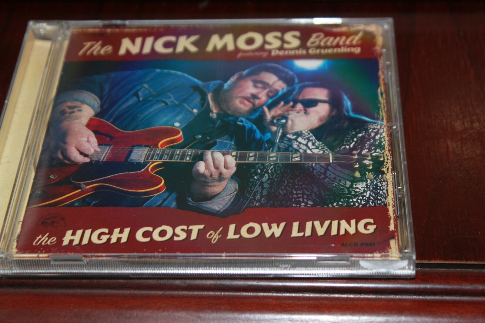 Nick Moss Band & Dennis Gruenling High Cost of Low Living CD