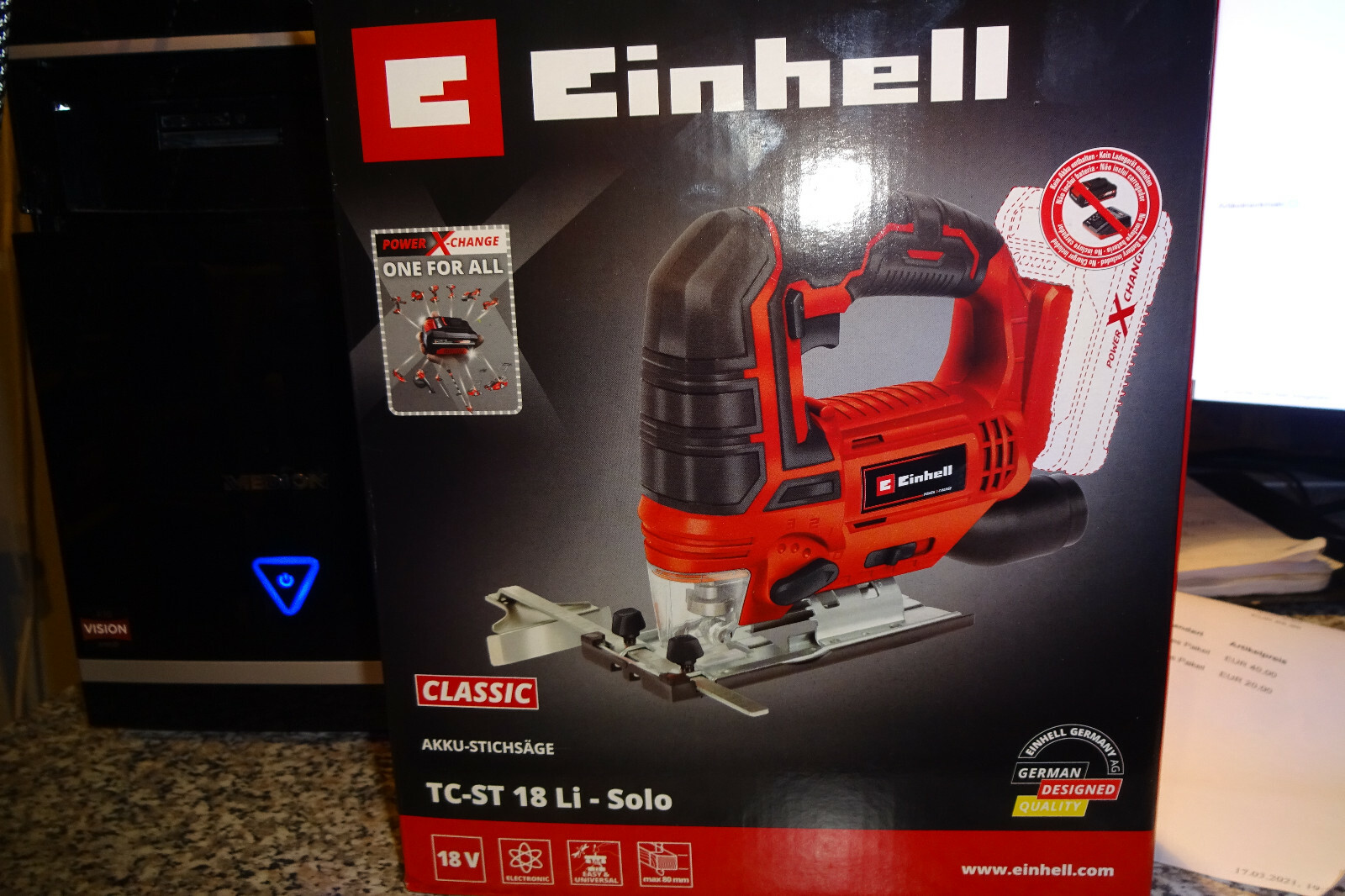 Einhell Akku-Stichsäge TC-ST 18 Li-Solo