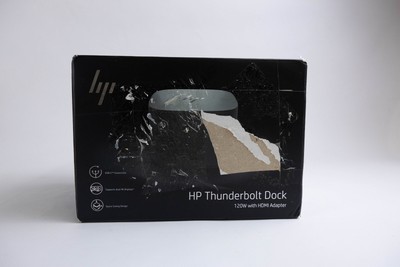 HP Thunderbolt Dock 120w W HDMI Adaptor NEW OPEN BOX