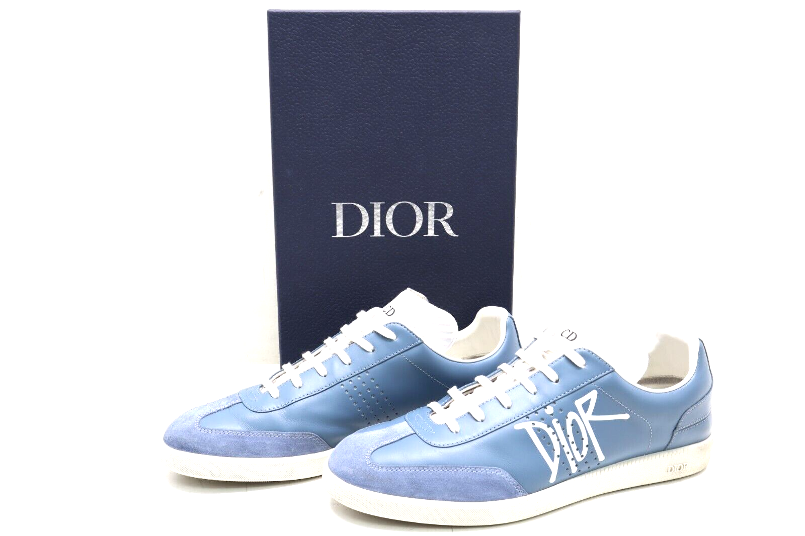 Dior x Shawn Stussy , B01 Low Top Sneakers in Blue Dior x Shawn Stussy , B01 Low Top Sneakers in Blue