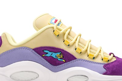 Pre-owned Reebok Bbc Ice Cream X Question Low 'yellow Lilac Glow' G55351