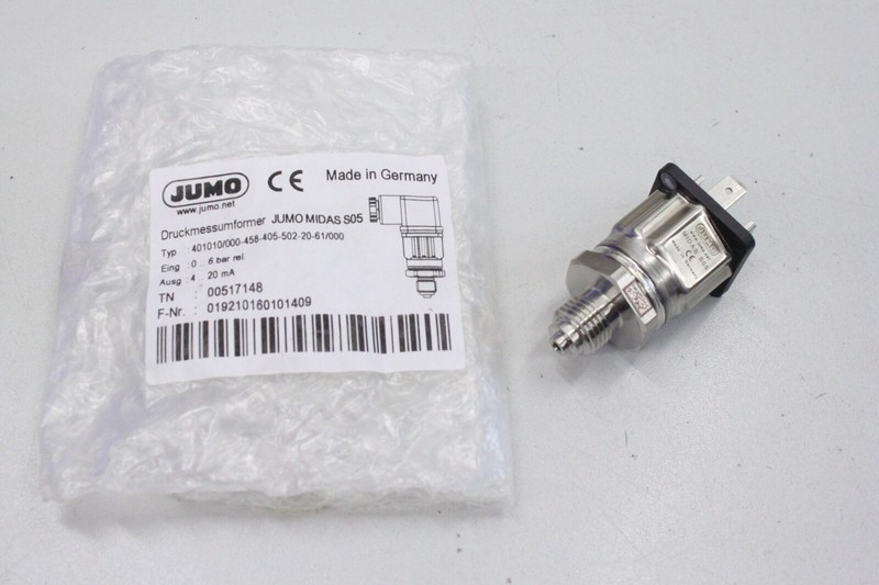 Jumo midas s05 схема подключения датчик давления