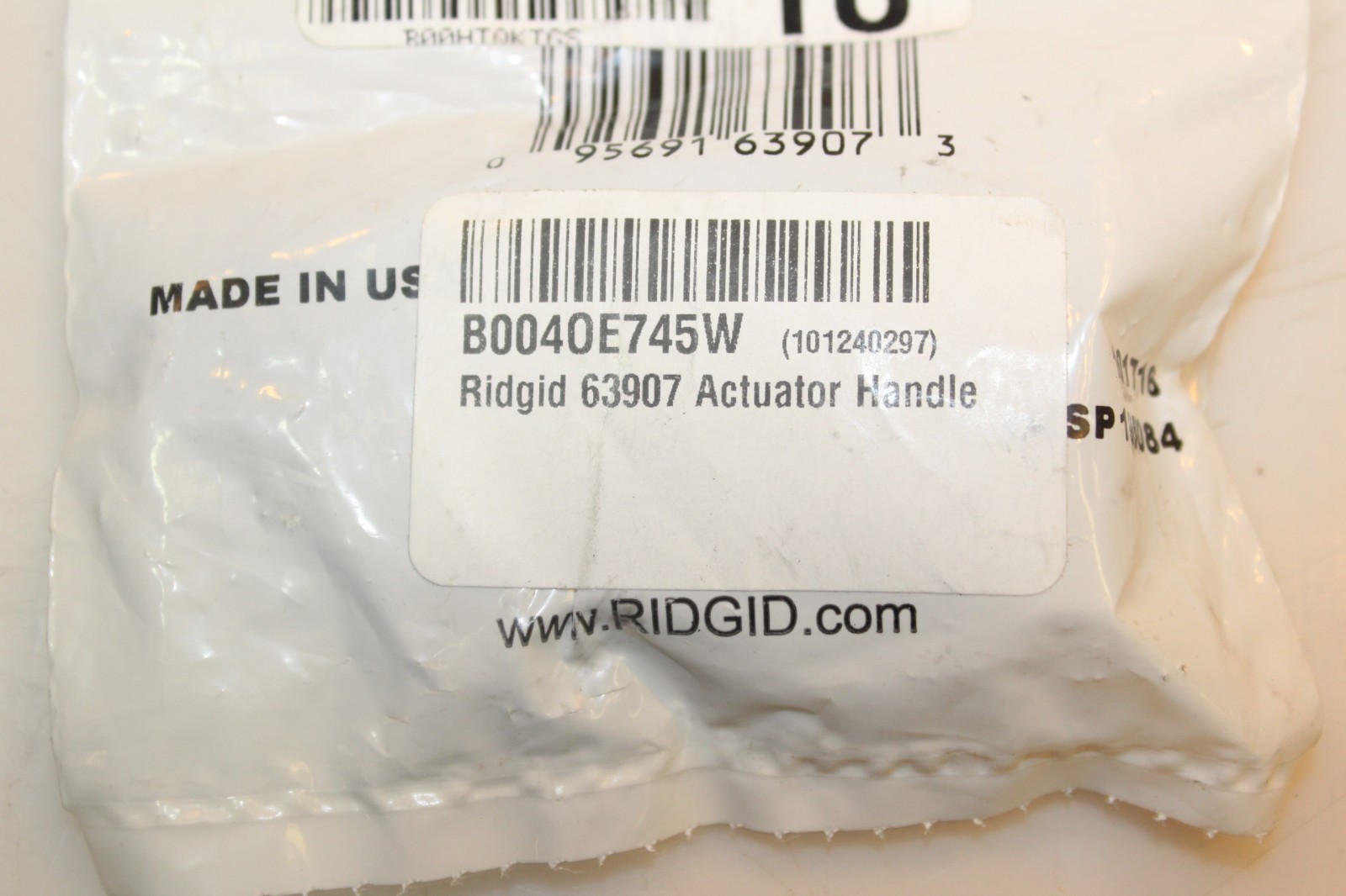 Ridgid 63907 Actuator Handle K1350 K1750 K2200 K3000 Water Jetter Brand New
