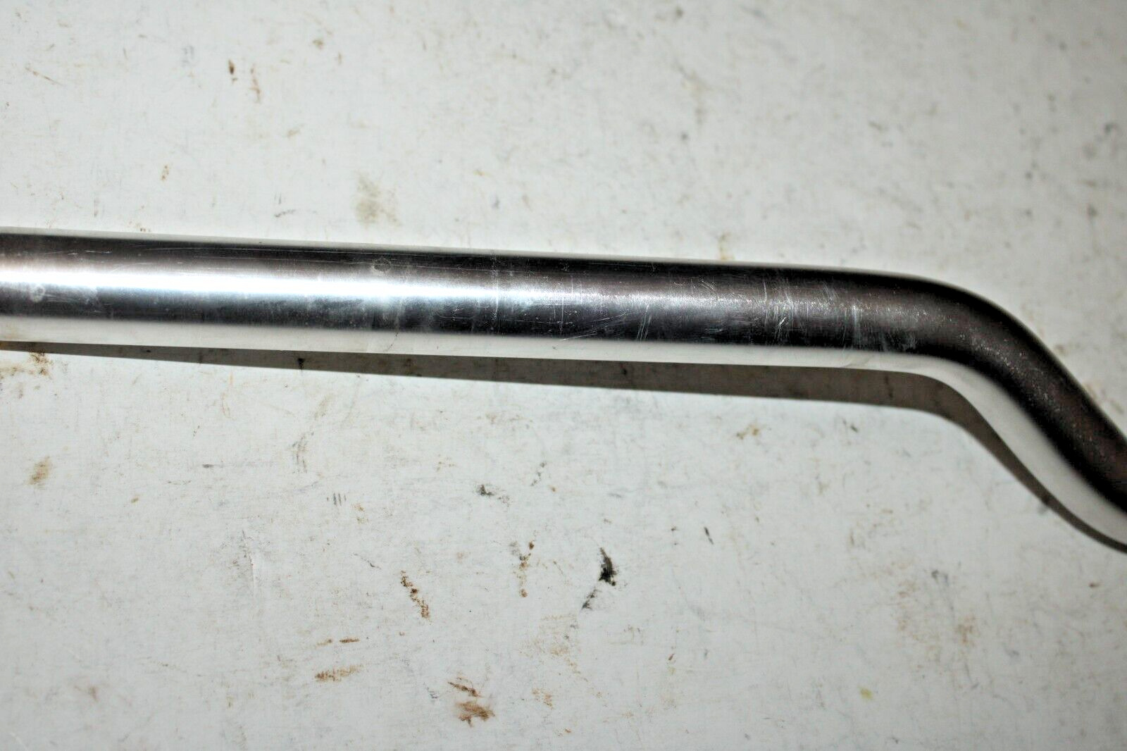 TranzX Components MTB Handlebar 25.4mm 63cm 2" Riser Bar Silver Fast USA Shipper