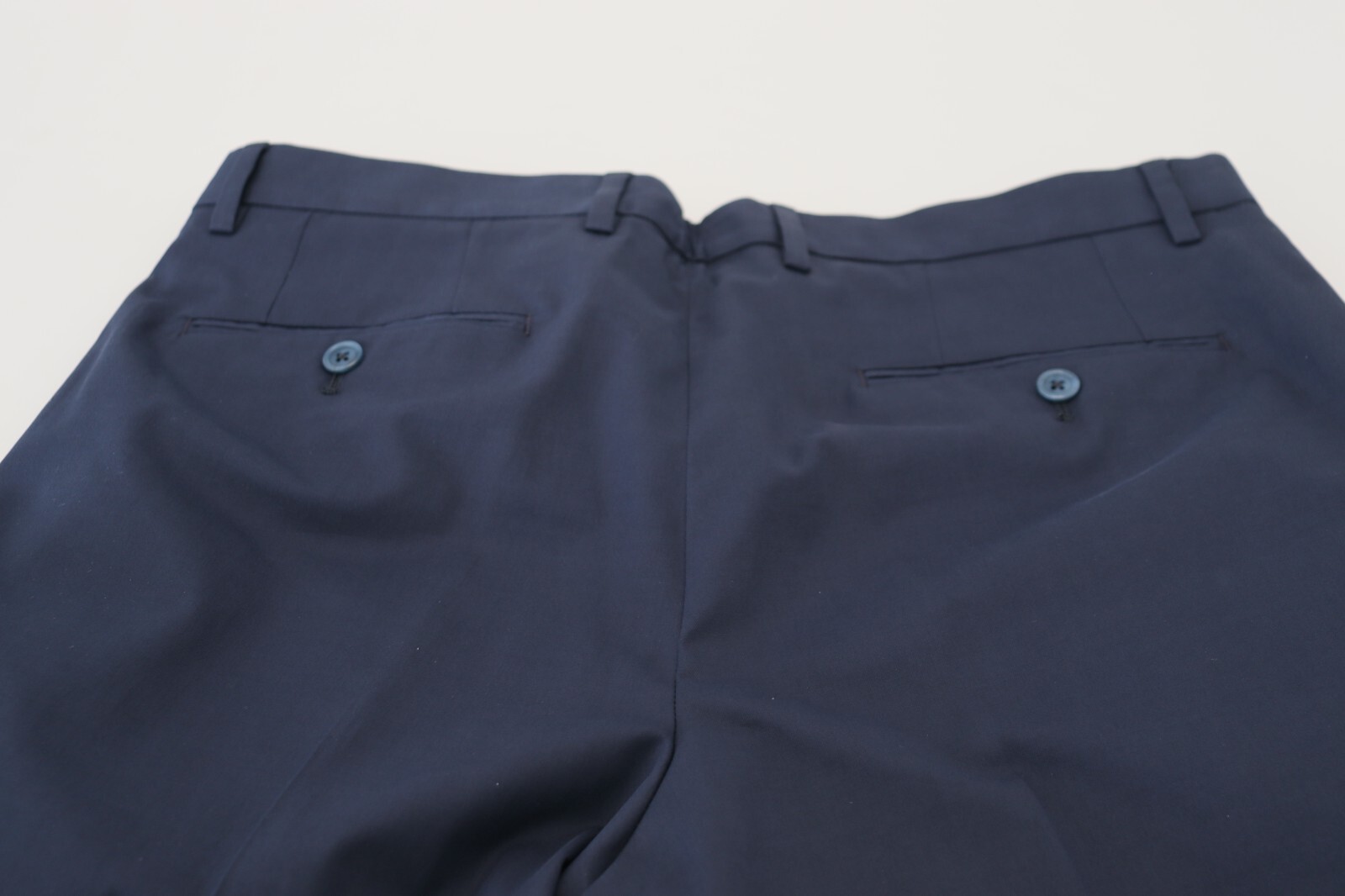 Pre-owned Dolce & Gabbana Shorts Blue Chinos Cotton Stretch Casual It50/w36/l Rrp 600usd