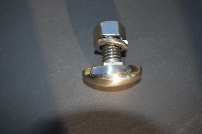 1 OVAL Bumper Bolt, 38 & 39 Chevrolet Chevy Car & 38 39 40 42 46 Truck Stainless