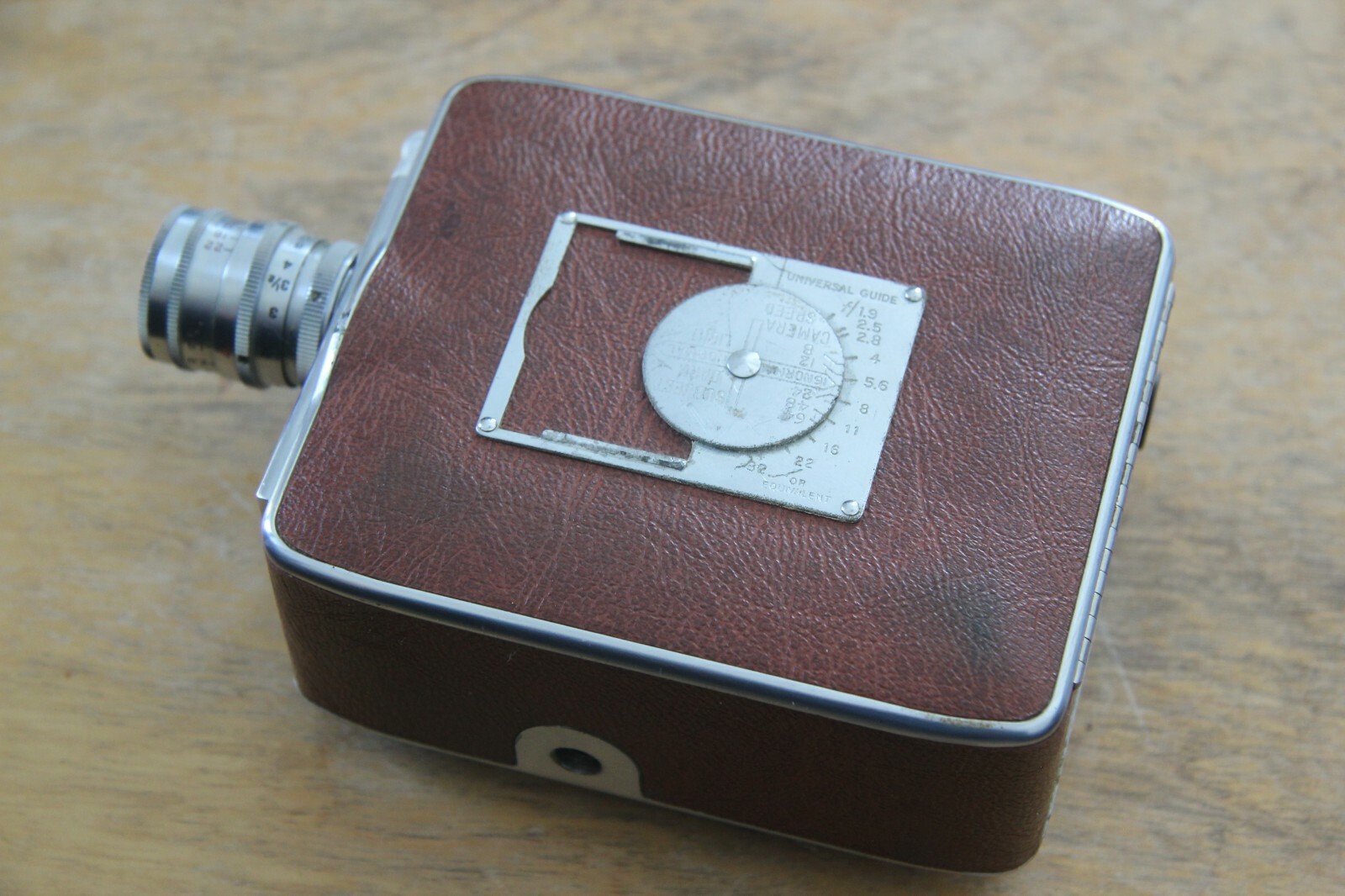 Vintage Keystone Bel Air K-41--8mm Movie Camera With Leather Body