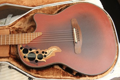 ovation adamas ii cutaway usa made stereo acoustic electric