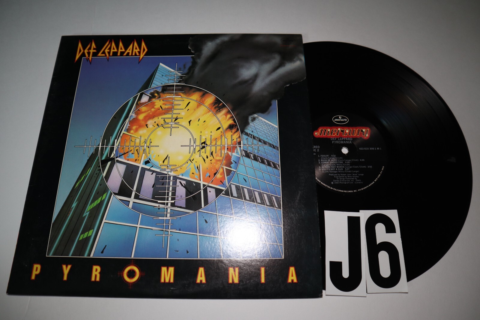 Def Leppard Pyromania Record lp original vinyl album | eBay