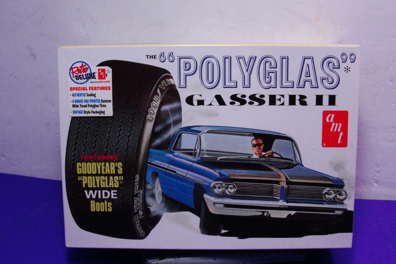AMT 1962 Pontiac Catalina Polyglas Gasser II Model Kit