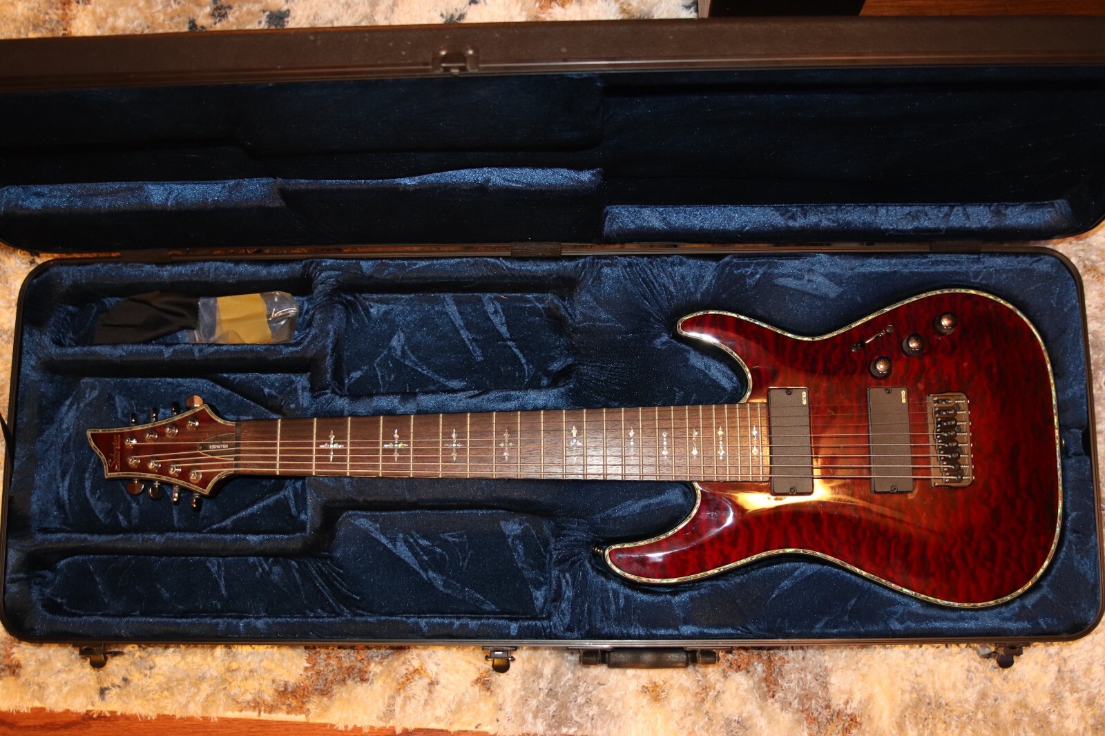 【大幅値下げ】【セミハードケース付き】SCHECTER HELLRAISER Schecter Hellraiser C-7 Black 2008 – Chicago Music Exchange