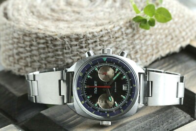 Best Poljot 3133 Chronograph Legendary USSR Russian Military Wristwatch Serviced
