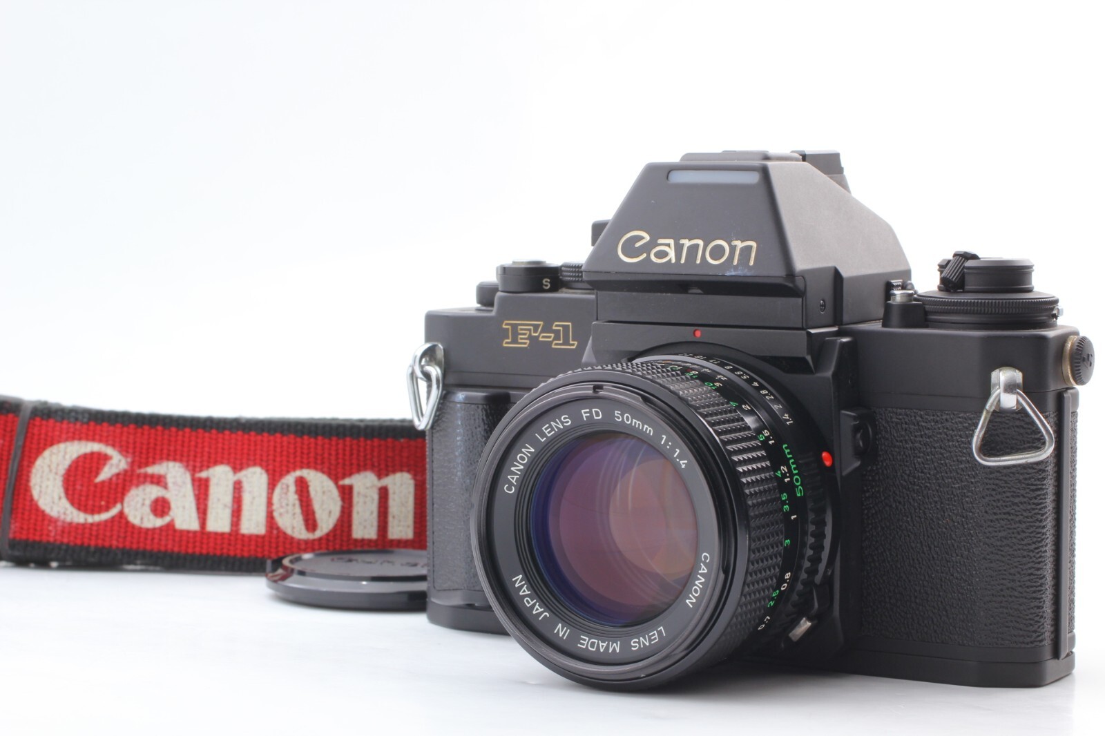 Canon AE-1 & New FD 50mm F1.4　#9350 Canon AE-1 with 50mm f/1.4 and 35mm f2.8 lenses – Film