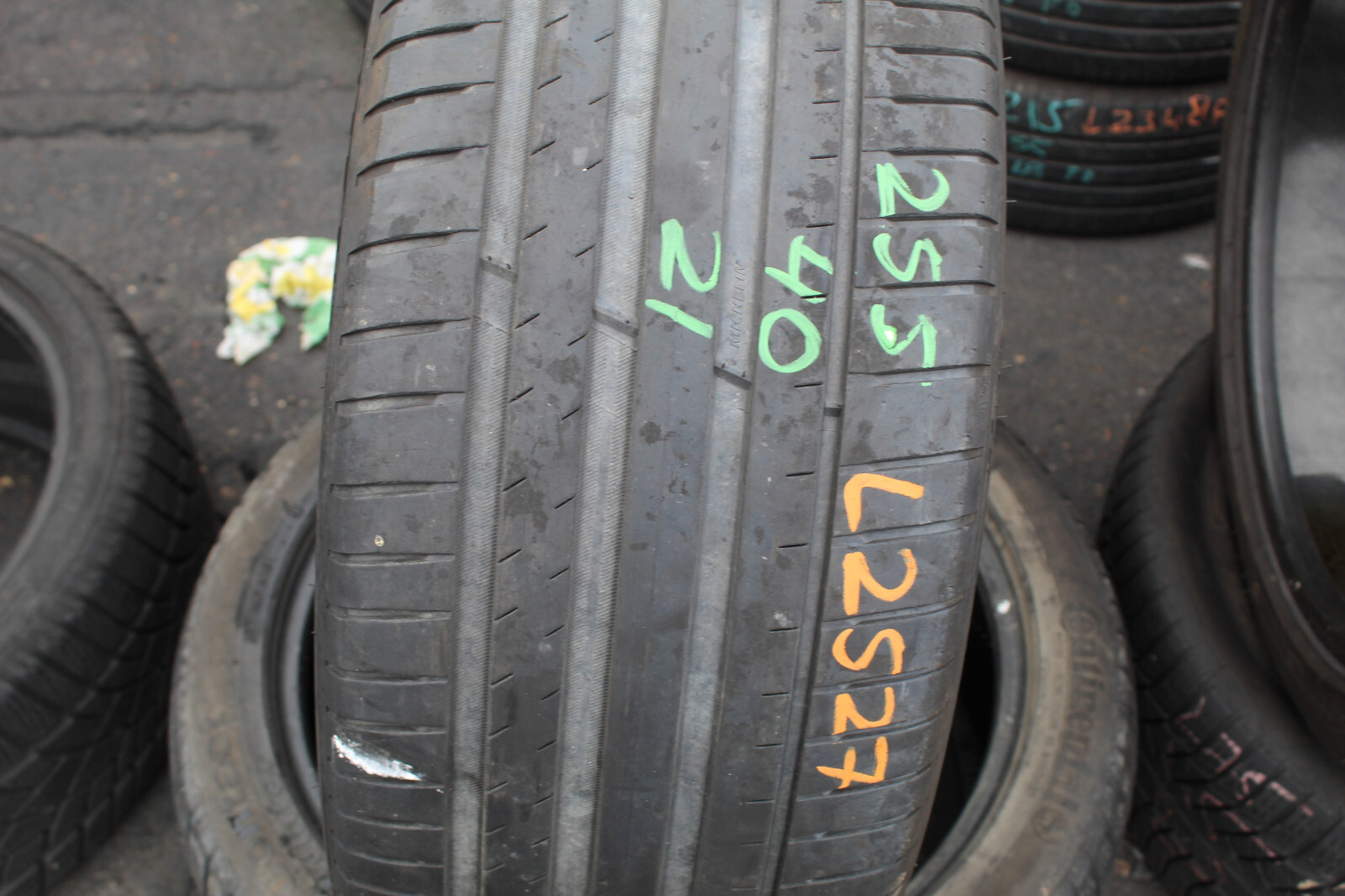255 40 21 Michelin, XL, MO, 102Y, x1 Single Tyre 4.8mm (F1_tyres) L2527