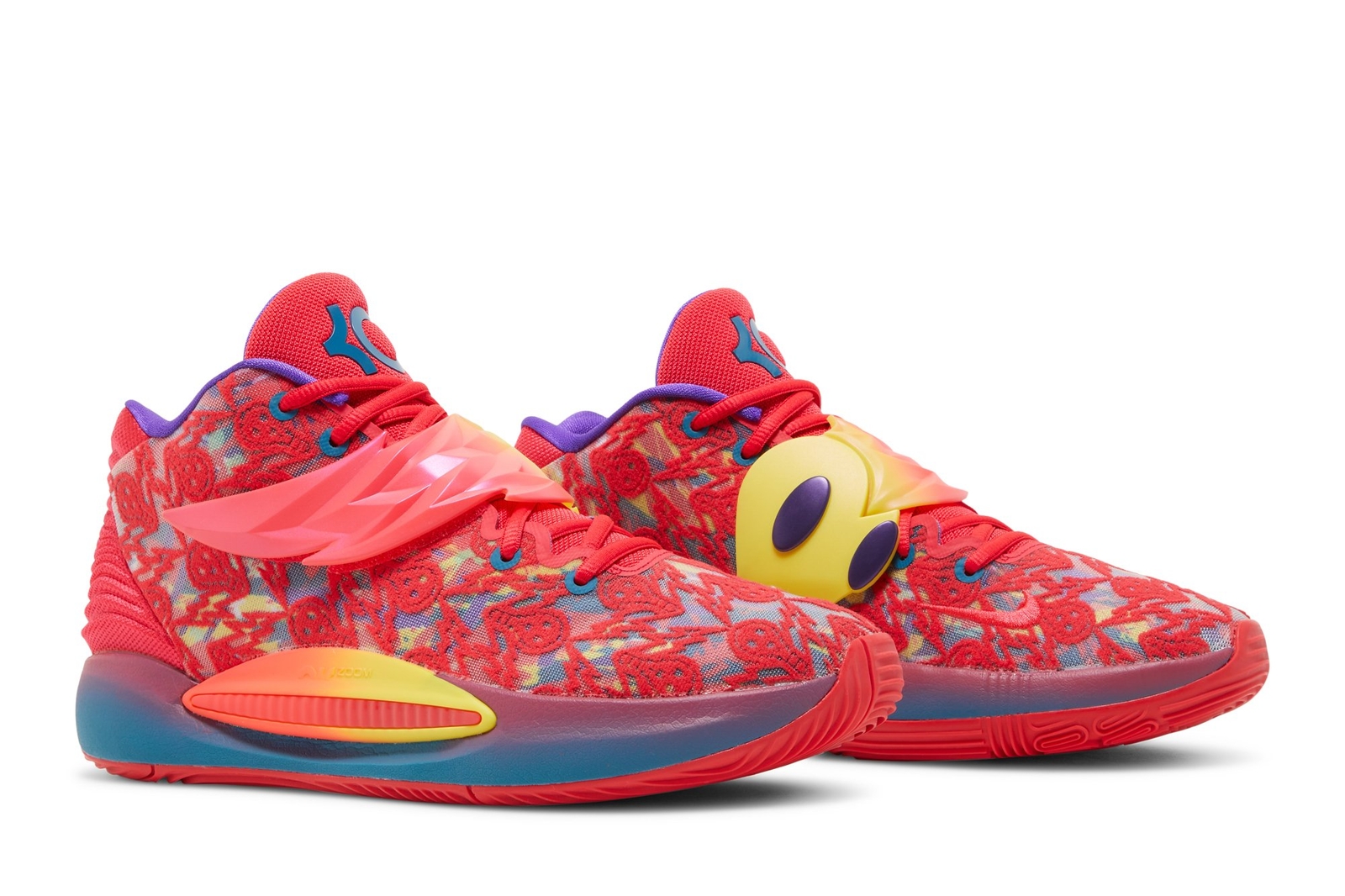 23-24 NOVEMBER KD 136　ノベンバー Nike KD VII 7 Hyper Punch Purple Pink Basketball Shoes Size