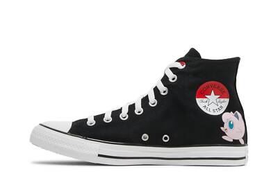 Pre-owned Converse Pokemon X Chuck Taylor All Star High 'first Partners' A01089c In Black/multi/white