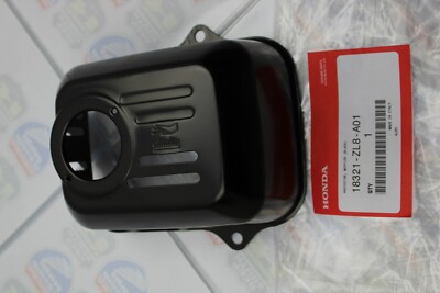 HONDA 18321-ZL8-A01 MUFFLER PROTECTOR, BLACK | eBay