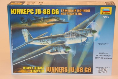Zvezda 1/72 Junkers Ju 88G-6 ZVE 7269