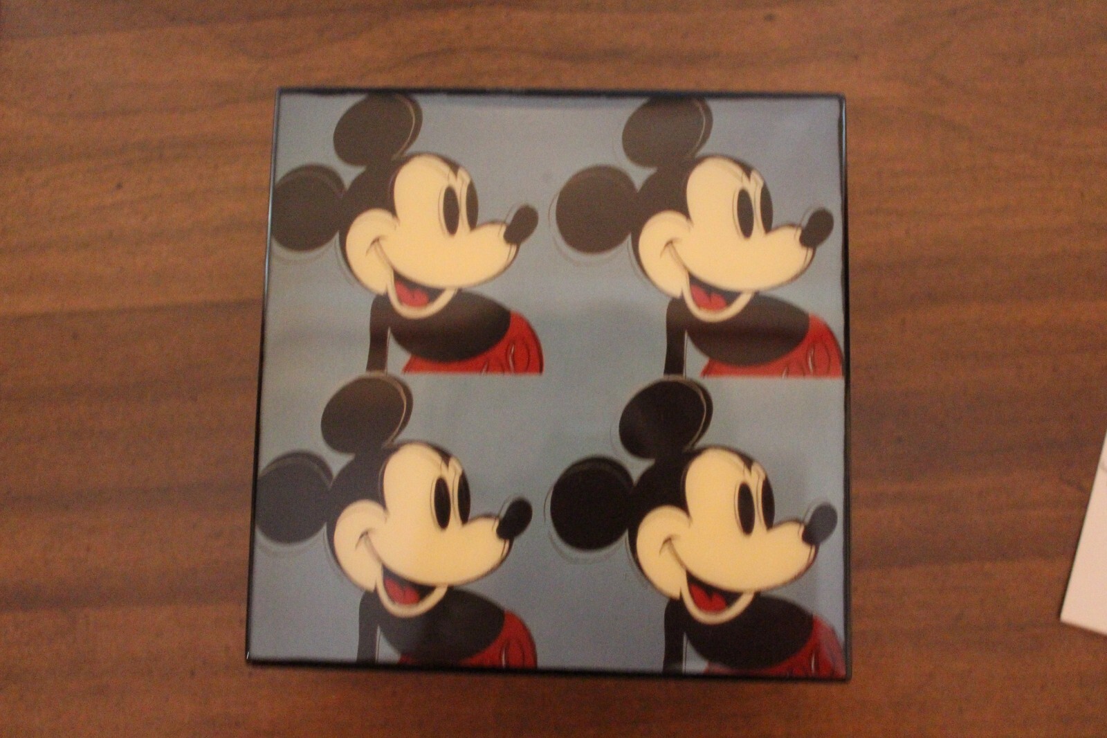 Andy Warhol Mickey Mouse Linden Music Jewelry Box 