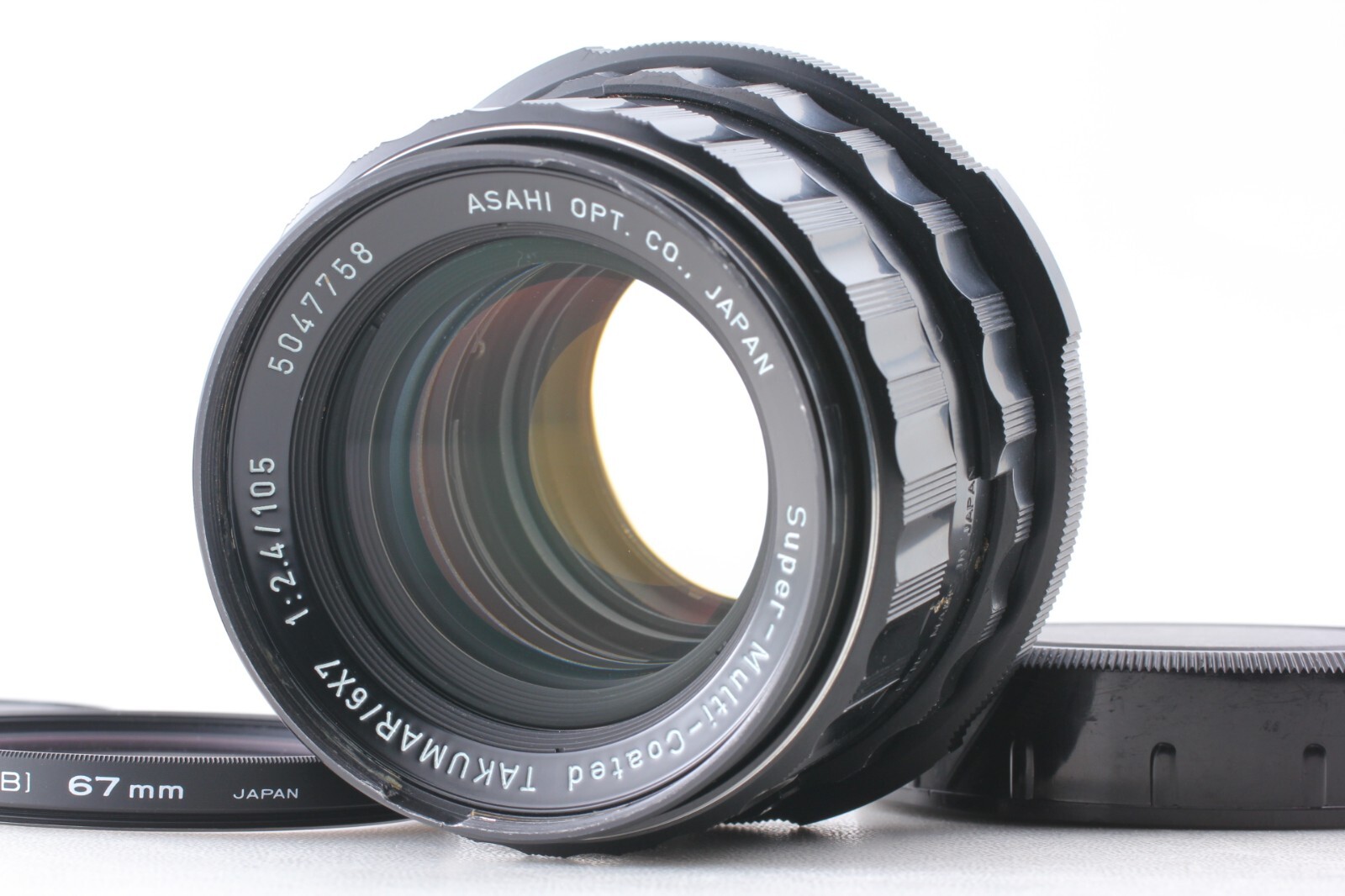 ❁完動品❁PENTAX 6x7 SMC TAKUMAR 105mm f2.4 EXC+++++ 】 Pentax SMC Takumar 6x7 105mm f/2.4 Lens For 6x7
