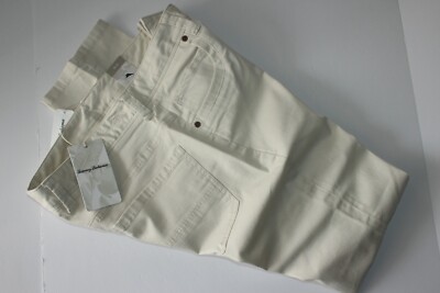 Tommy Bahama Pants Boracay Five Pocket Flat Beige Sand New 34x30 34 Waist