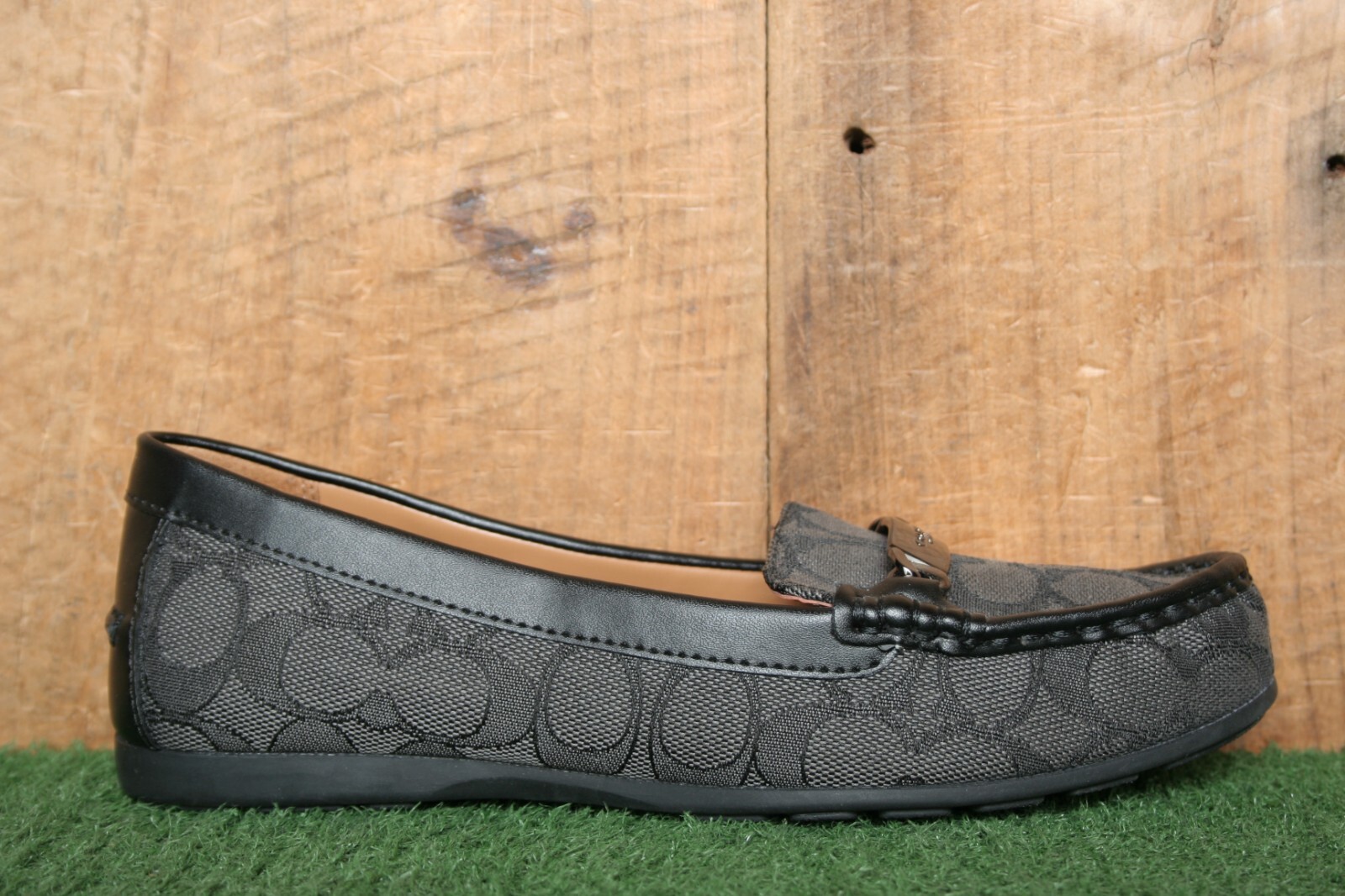 新品未使用COACH モノグラムジャガードローファー サイズ24.5 COACH】Vickie Mary Jane 在庫確認下さい CZ162 (Coach