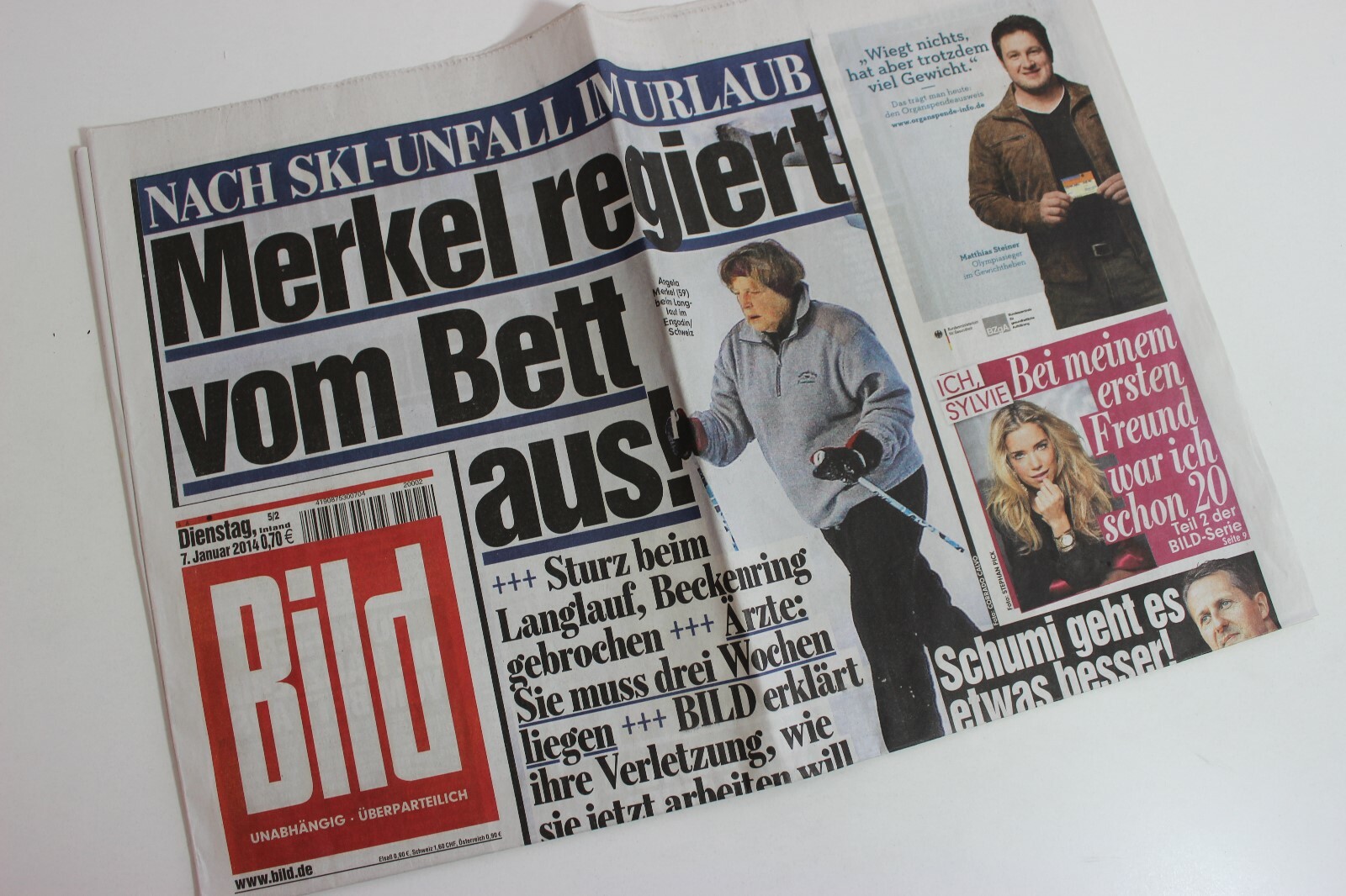 BILDzeitung 07.01.2014 Januar 7.1.2014 Geschenk für besondere Anlässe