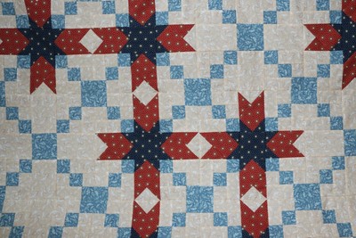 Handmade Stepping Stones Quilt Top