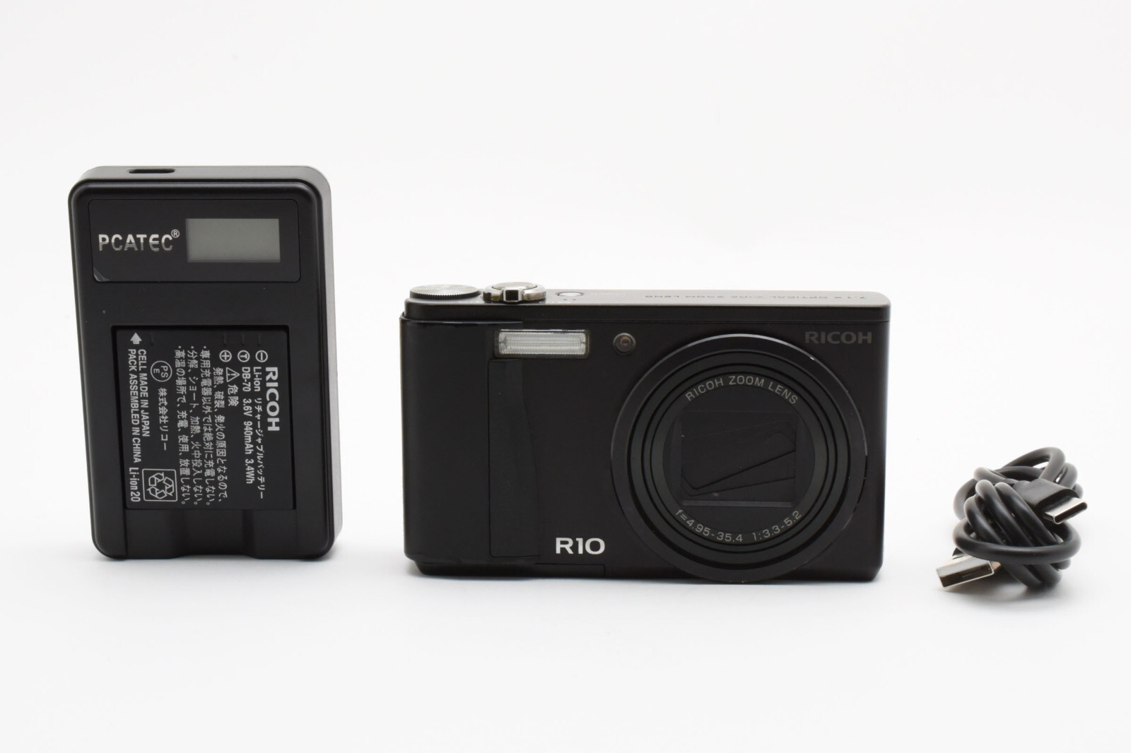 66.RICOH　r10 Near MINT] RICOH R10 10.0MP 7.1x Compact Digital Camera From