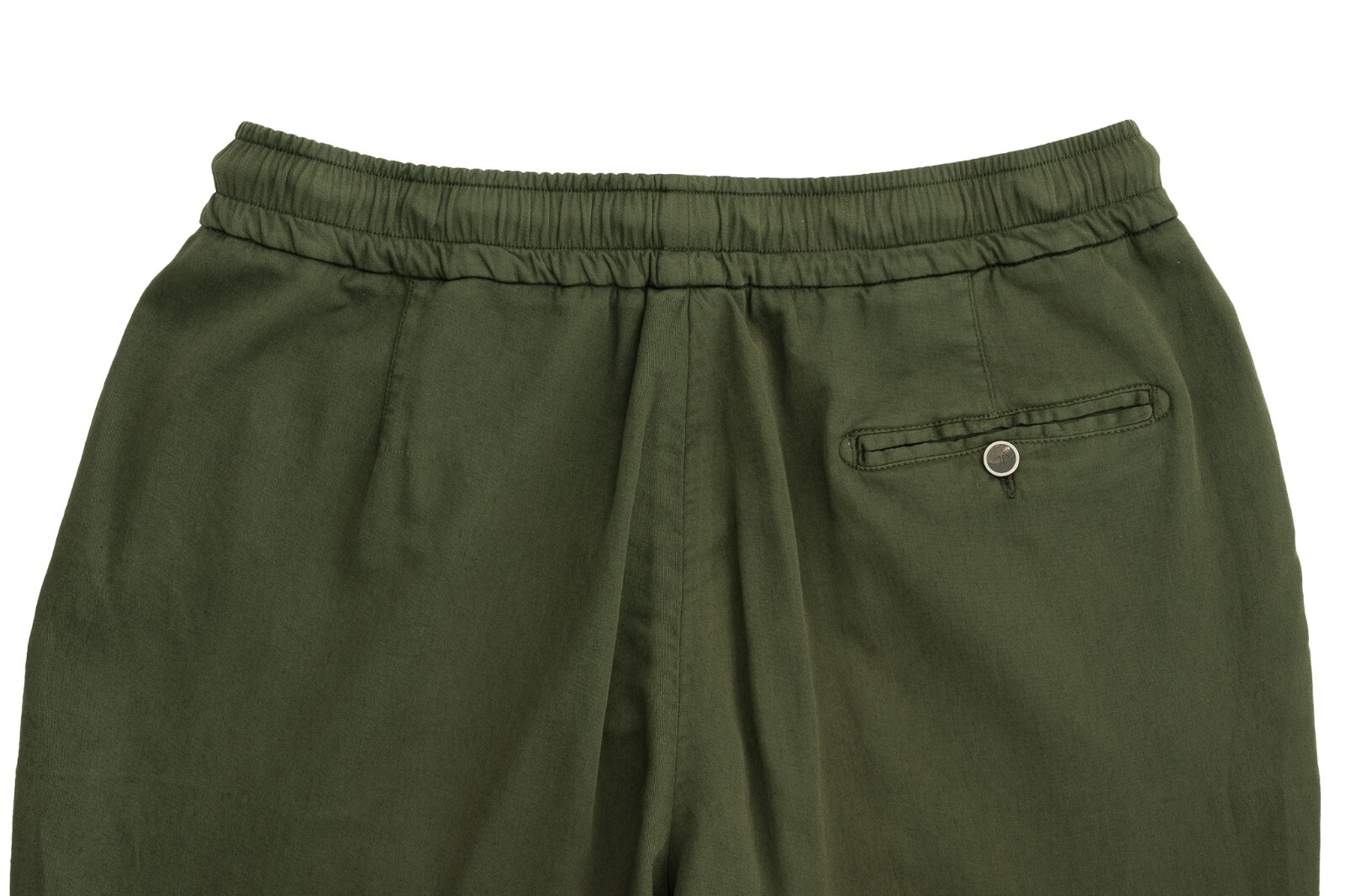 ISAIA ISAIA NAPOLI GRÜN KORDELZUG HOSE SPORT HOSE BAUMWOLLE/KASCHMIR