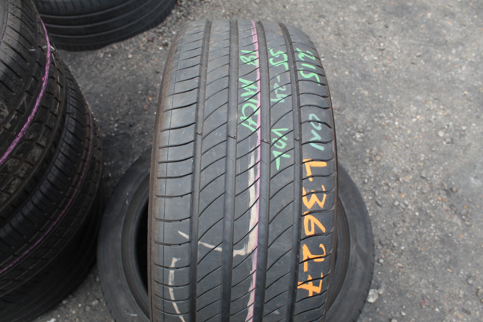 215 55 19 Michelin, Primacy 4, XL VOL 99Y, x1 Single Tyre 7.2mm (F1_tyres) L3627