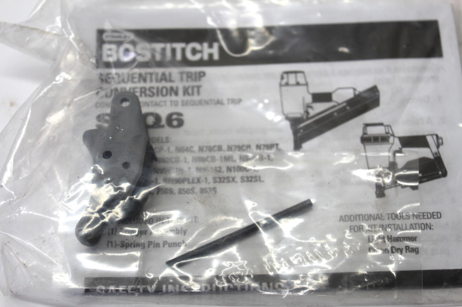 BOSTITCH SEQUENTIAL TRIGGER CONVERSION KIT #SEQ6 - NEW OEM SERVICE KIT