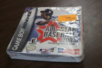 Gameboy Advance All Star Baseball 2003 Brand New Factory Sealed Game Boy GBA